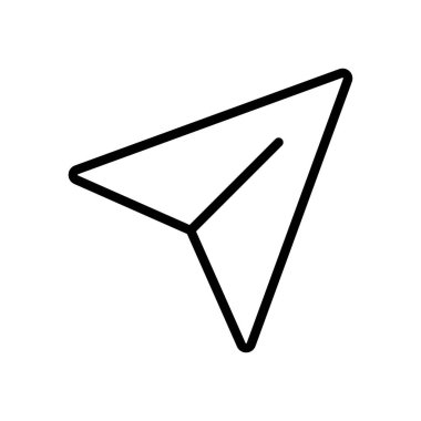 dijital çizgi ikonu vektör çizimi