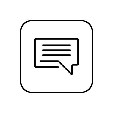 dijital çizgi ikonu vektör çizimi