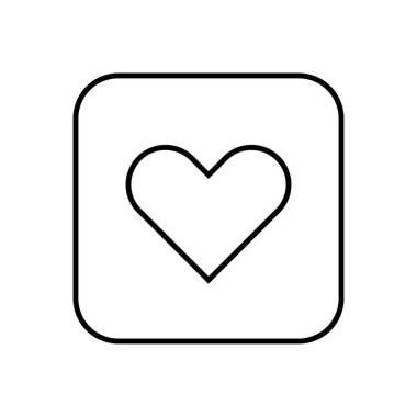 dijital çizgi ikonu vektör çizimi