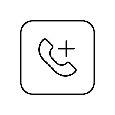 dijital çizgi ikonu vektör çizimi