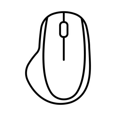 dijital çizgi ikonu vektör çizimi