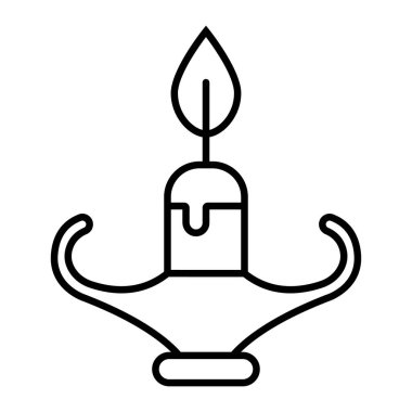 dijital çizgi ikonu vektör çizimi