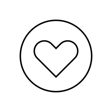 dijital çizgi ikonu vektör çizimi