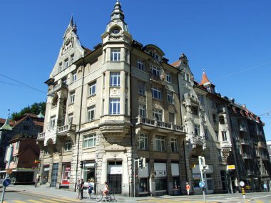 Eski bina şehir St. Gallen