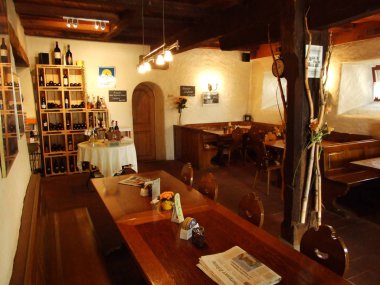 İsviçre'deki eski Restoran