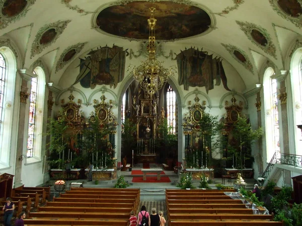 Interior Catedral Gallen —  Fotos de Stock