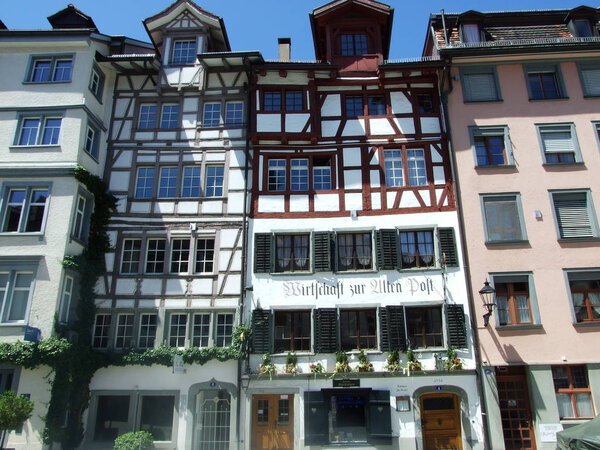 Old houses in St. Gallen