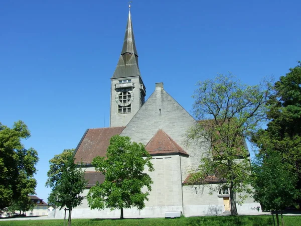 Kerk Stad Romanshorn — Stockfoto