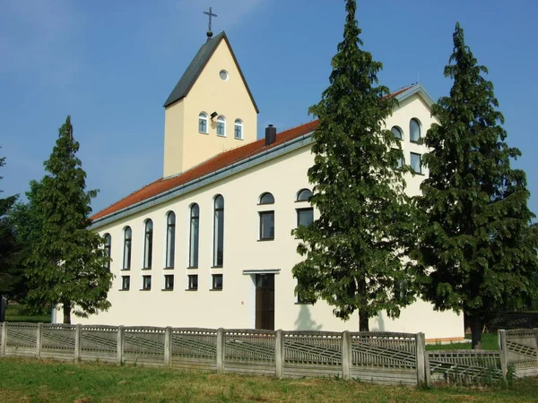 Buitenkant Van Een Moderne Kerk Ivanovo — Stockfoto