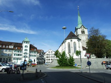 Herisau Ana Meydanı (Canton Appenzell Ausserrhoden, İsviçre)