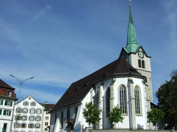 Herisau カントン チューリッヒ Ausserrhoden スイスの古いキリスト教教会 — ストック写真