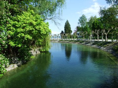 Park Lake Bodensee Konstanz şehir (Federal Almanya Cumhuriyeti içinde tarafından)