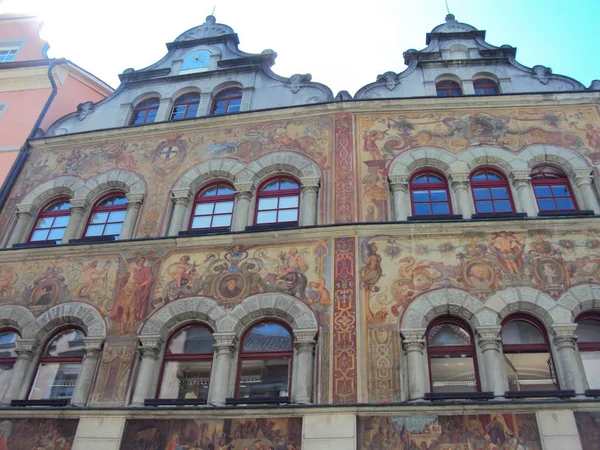 Gammal Historisk Byggnad Konstanz Förbundsrepubliken Tyskland — Stockfoto