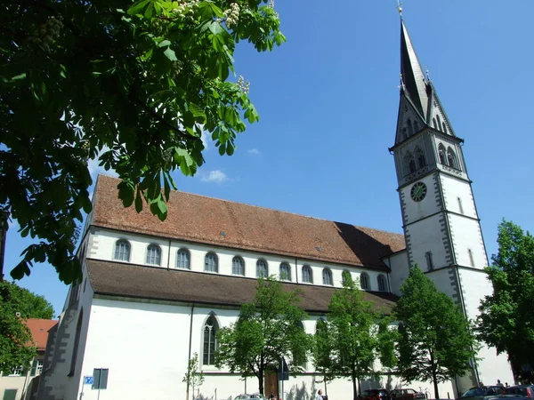 Gamla Kristna Kyrkan Staden Konstanz Förbundsrepubliken Tyskland — Stockfoto