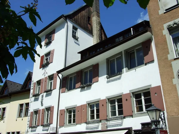 Antiguo Edificio Histórico Konstanz República Federal Alemania —  Fotos de Stock