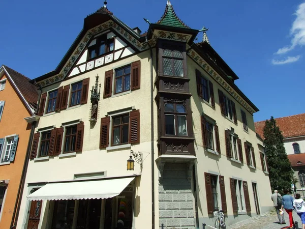 Konstanz Federal Almanya Cumhuriyeti Eski Tarihi Bir Bina — Stok fotoğraf