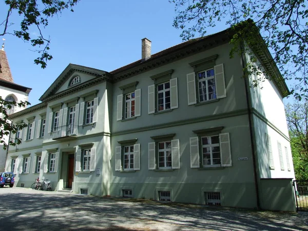 Παλιό Ιστορικό Κτίριο Στην Konstanz Ομοσπονδιακή Δημοκρατία Της Γερμανίας — Φωτογραφία Αρχείου