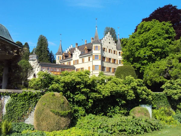 Castelo Seeburg Kreuzlingen Cantão Thurgau Suíça — Fotografia de Stock