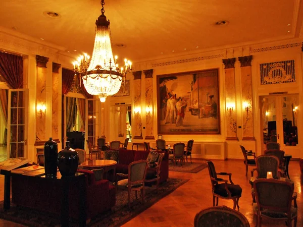 Interior Lobby Hotel Centro Cidade Berna Capital Confederação Suíça — Fotografia de Stock
