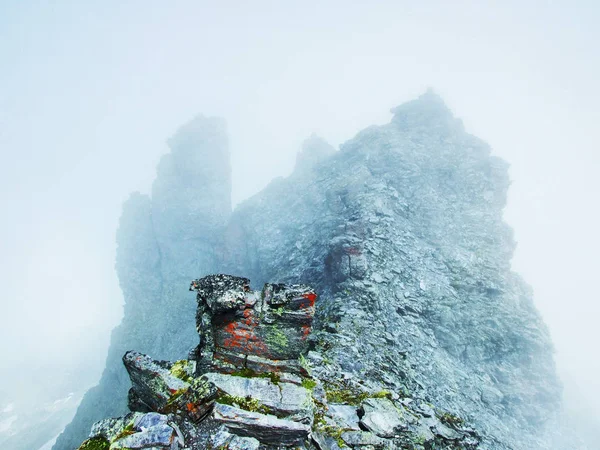 Met Het Oog Pizol Piek Berg Massa Glarner Alpen Kanton — Stockfoto