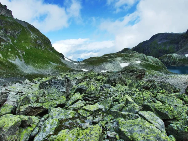 Merveilleuse Ambiance Alpine Autour Sommet Pizol Dans Chaîne Montagnes Des — Photo