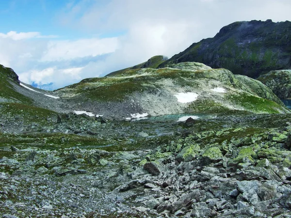 Merveilleuse Ambiance Alpine Autour Sommet Pizol Dans Chaîne Montagnes Des — Photo