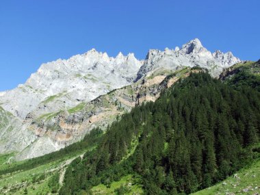 Mittler Selbsanft Plattas Alvas en yüksek dağ kitle Glarus Alps - Canton Glarus, İsviçre için görüntüleyin