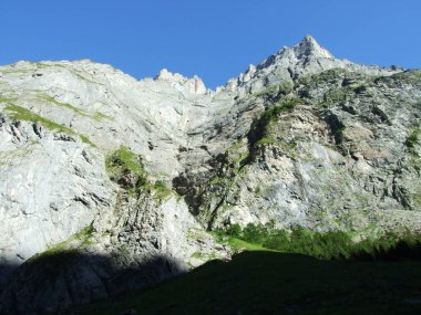 Mittler Selbsanft Plattas Alvas en yüksek dağ kitle Glarus Alps - Canton Glarus, İsviçre için görüntüleyin