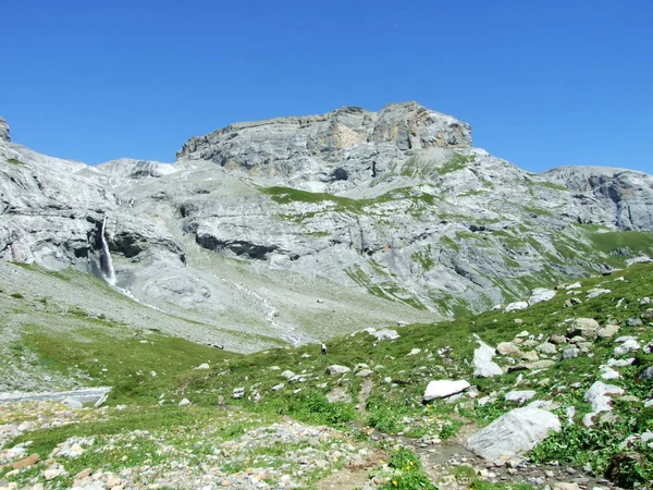 Alpina Dal Ober Sand Kantonen Glarus Schweiz — Stockfoto