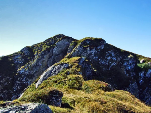 Pierres Rochers Des Sommets Fisetengrat Chamerstock Ses Environs Cantons Uri — Photo