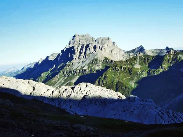 Schachentaler Windgallen Typical Example Rocky Alpine Peak Canton Uri Switzerland — Stock Photo, Image