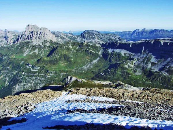 Schachentaler Windgallen Ett Typiskt Exempel Stenig Alpin Topp Canton Uri — Stockfoto