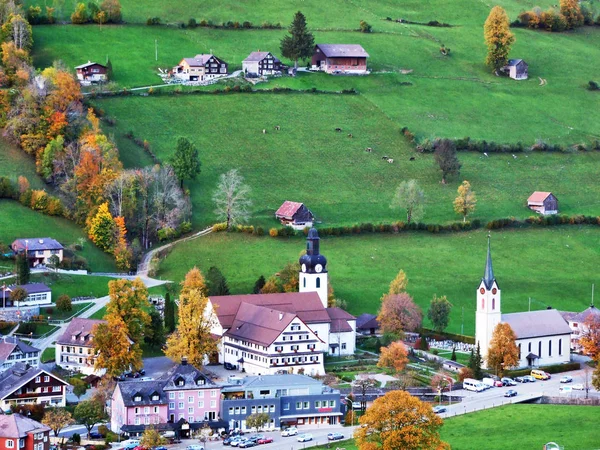 Alt Johann Región Toggenburg Valle Del Río Thur Cantón Gallen —  Fotos de Stock