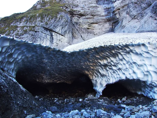 Glarnisch Klontalersee Glarus의 스위스의 빙하의 — 스톡 사진