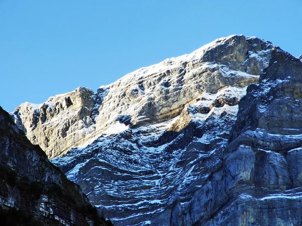 グラールス アルプス山脈 グラールス州のカントン スイス連邦共和国サミット Glarnisch — ストック写真