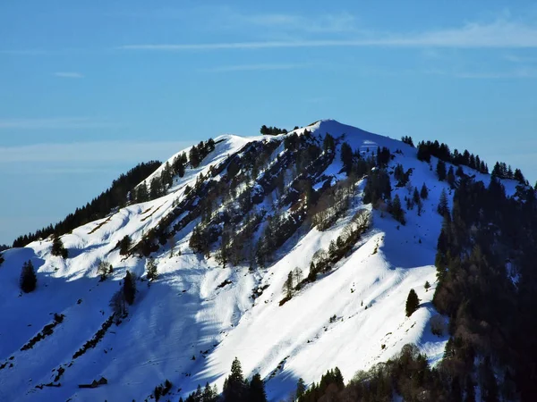 Hochalp Hill Urnasch Settlement Canton Appenzell Ausserrhoden Switzerland — Stock Photo, Image