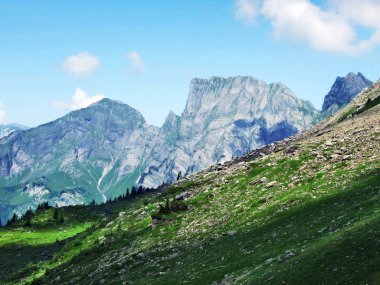 Appenzell Alp dağ silsilesi - Canton St. Gallen, İsviçre