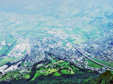 Sargans düzenleme veya Sargans Belediyesi - Canton St. Gallen, İsviçre