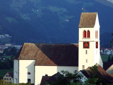 Katholische Kirche St. Oswald und Cassian, Sargans - Canton of St. Gallen, Switzerland
