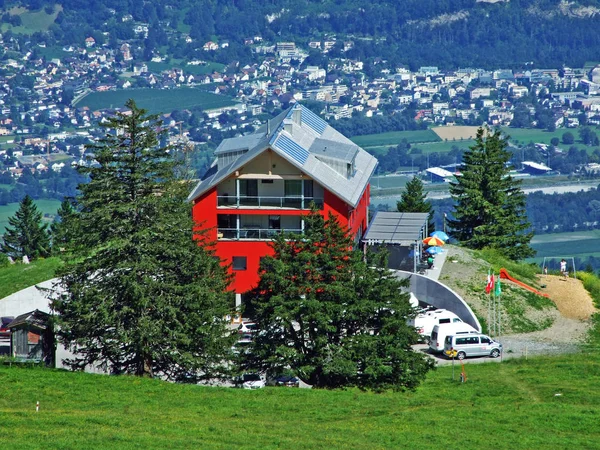 Hotel Berghaus Malbun Buchs Kanton Gallen Schweiz — Stockfoto
