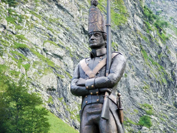 Monument Simple Soldat Russe Denkmal Fur Den Einfachen Russischen Soldaten — Photo