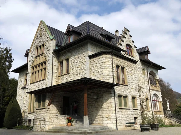 Villa Boveri Neo Gótica Baden Cantão Aargau Suíça — Fotografia de Stock