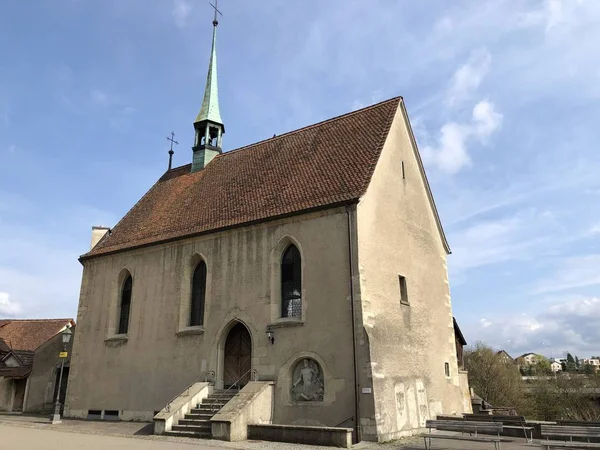 Kapelle Sebastian Baden Şehri Aargau Kantonu Isviçre — Stok fotoğraf