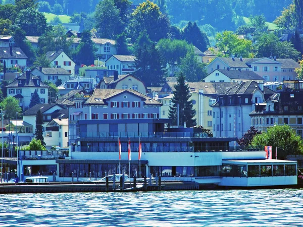Municipio Rorschach Lado Sur Del Lago Constanza Bodensee Cantón Gallen —  Fotos de Stock