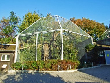 Park ve Abenteur peyzaj Walter Hayvanat Bahçesi Bahçesi-Gossau, St. Gallen Kantonu