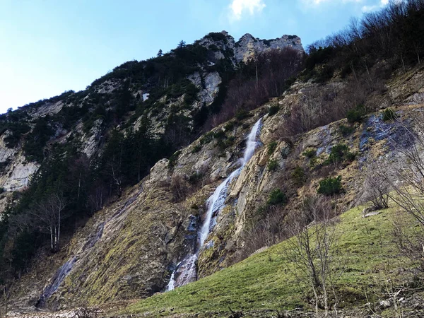 Alpine Schanze Ebenalp Alpinen Gebirge Und Appenzellerland Kanton Appenzell Innerrhoden — Stockfoto