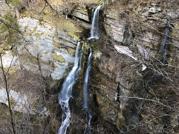 Alpstein Hegység Ebenalp Hegyvonulat Appenzellerland Régió Között Appenzell Innerrhoden Svájc — Stock Fotó