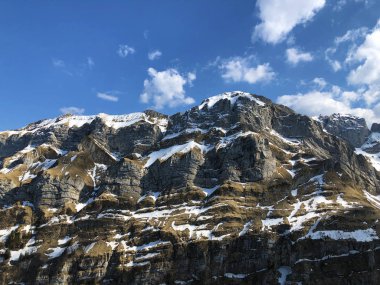 Alpstein sıradağlarında ve Appenzellerland bölgesinde Alp zirvesi Marwees - Appenzell Innerrhoden Kantonu (Ai), İsviçre