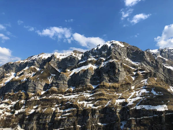 Marwees Alpesi Csúcs Alpstein Hegységben Appenzellerland Régióban Appenzell Innerrhoden Kantonban — Stock Fotó