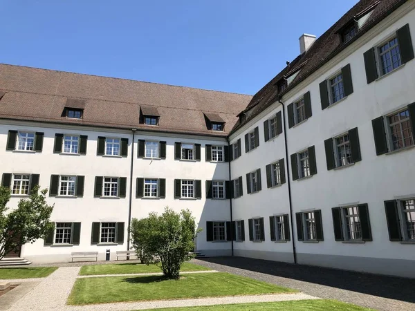 Kreuzlingen Apátság Vagy Kloster Kreuzlingen Canton Thurgau Svájc — Stock Fotó